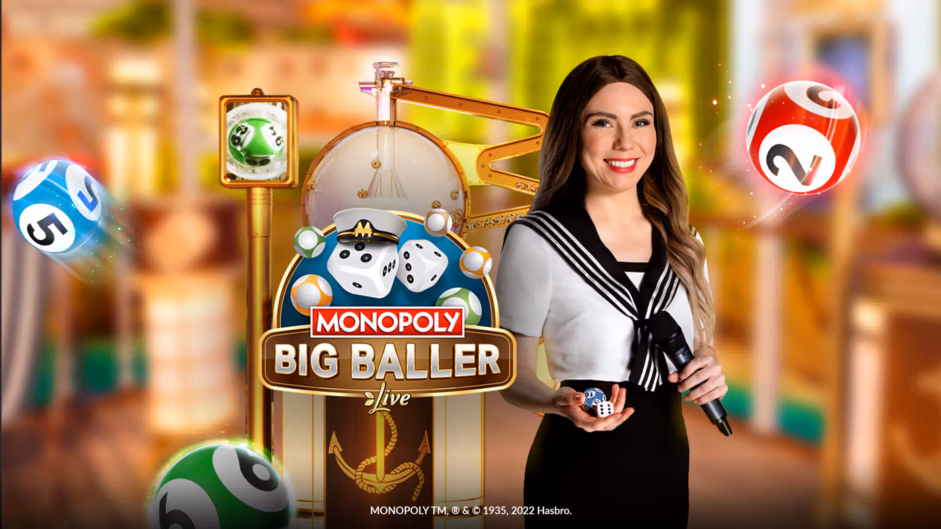 Monopoly Big Baller auf Mobilgerät und Desktop